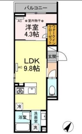 D-Style中町の物件間取画像